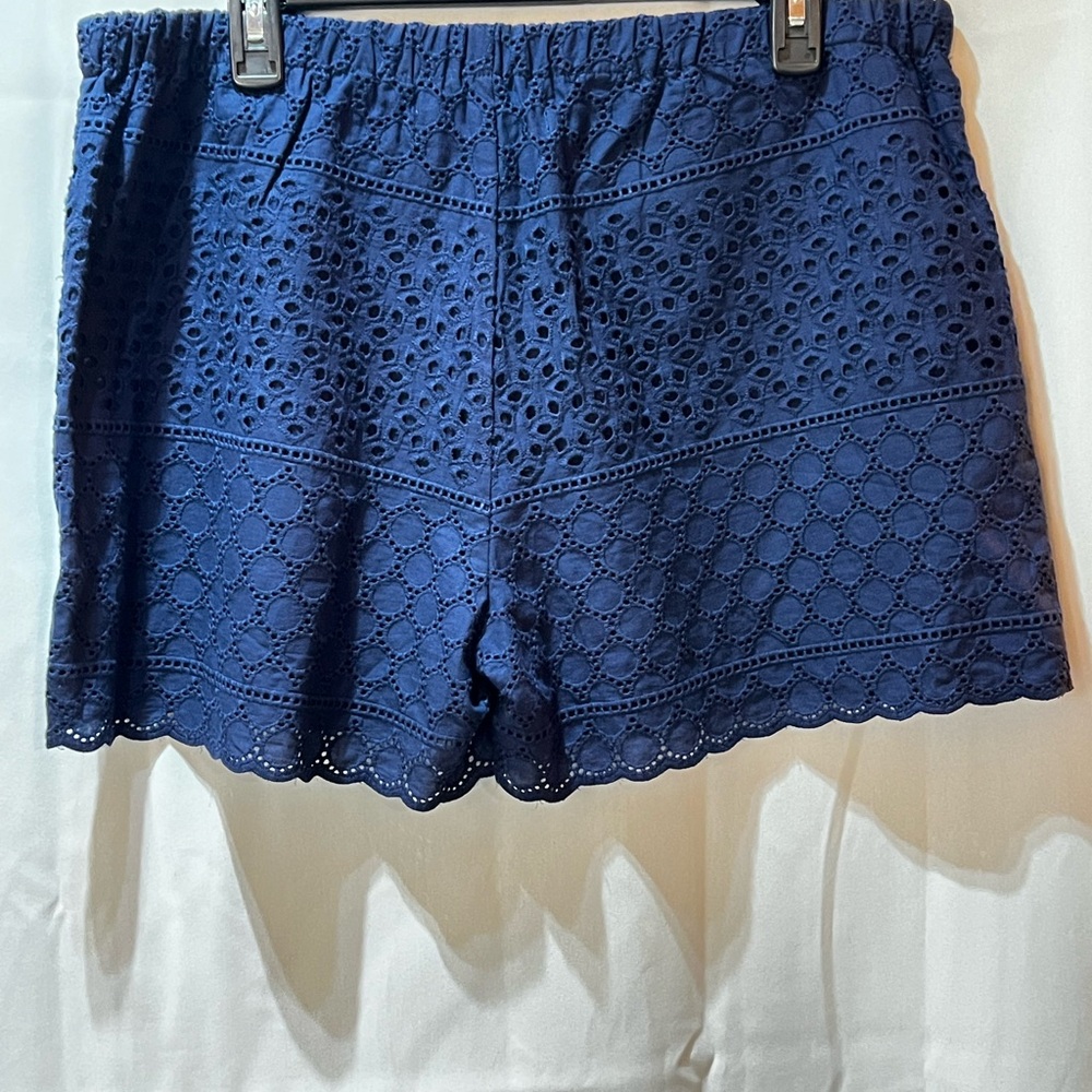 Gretchen Scott XL Navy Blue Shorty Short - Roadrunner Eyelet - Picture 5 of 7